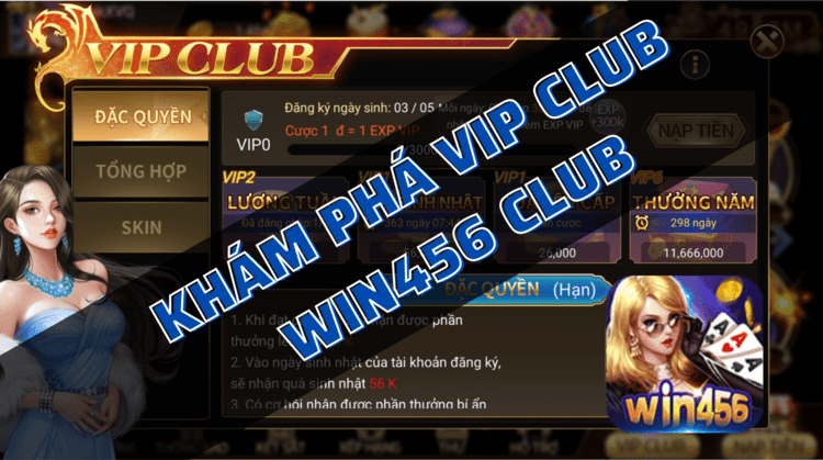 VIP CLUB WIN456- VIP WIN456